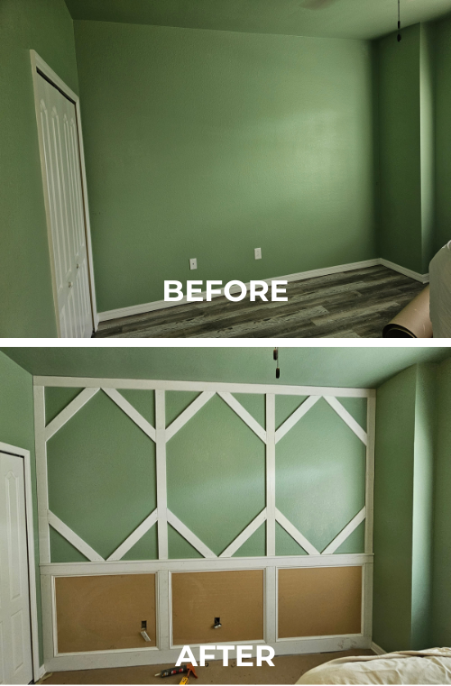 Wainscoting Design for a Sophisticated Lounge Area