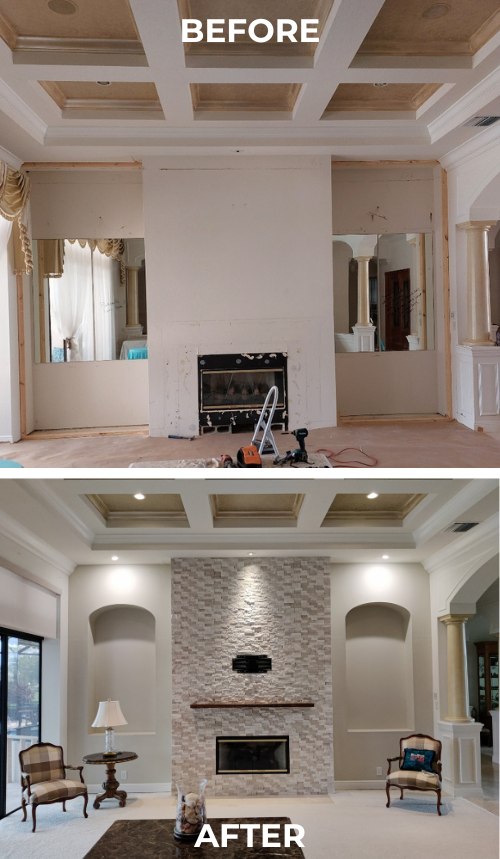 Brick Veneer Finish
