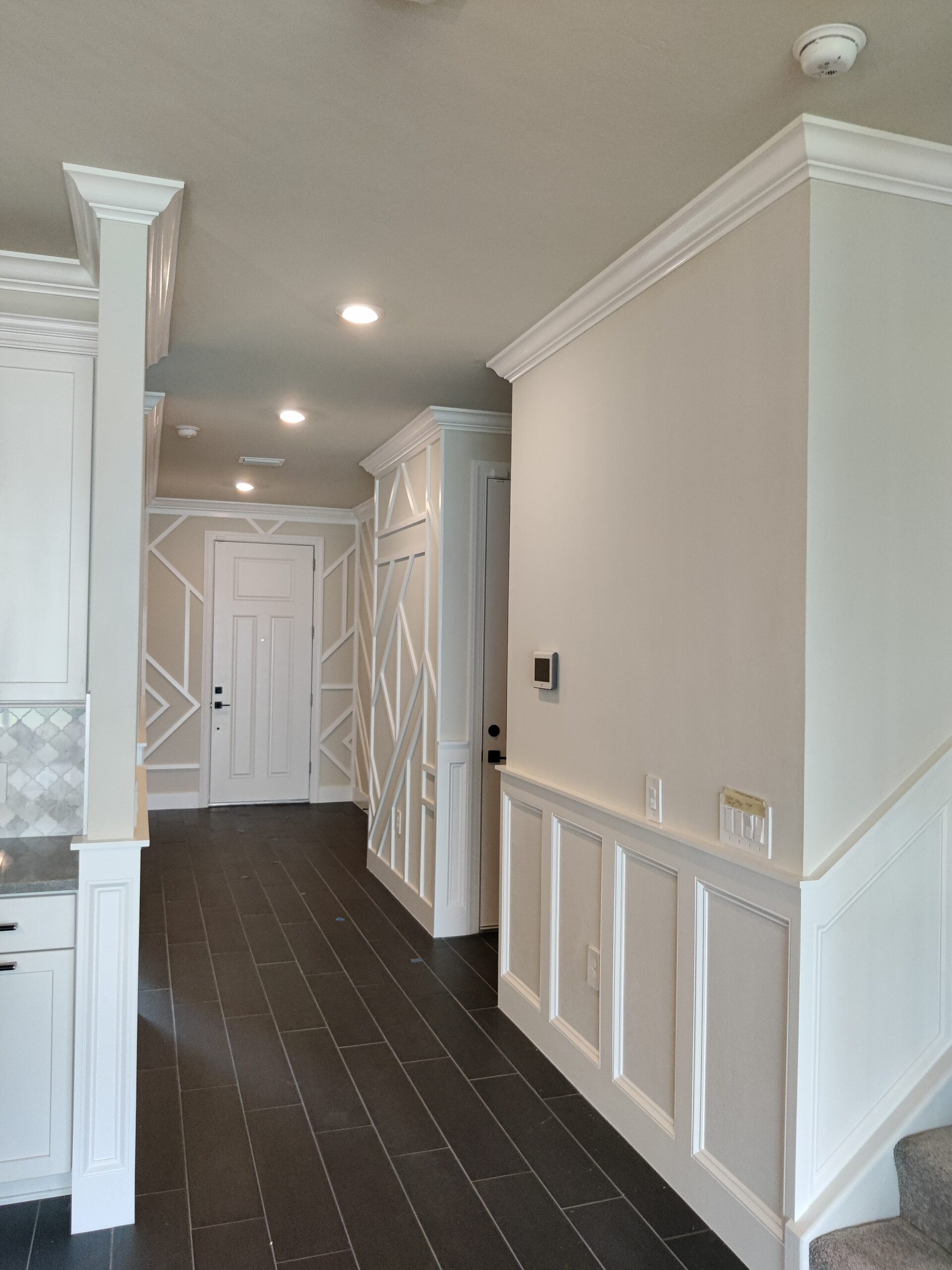 Yellowfin Project in Naples, Florida: Traditional Wainscoting.